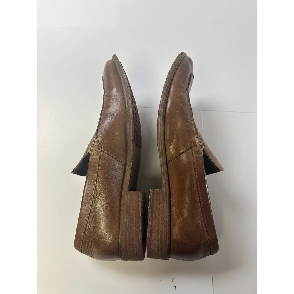 Cole Haan Men's Brown Leather Loafers C09305 Men's Size 9 M Slip On